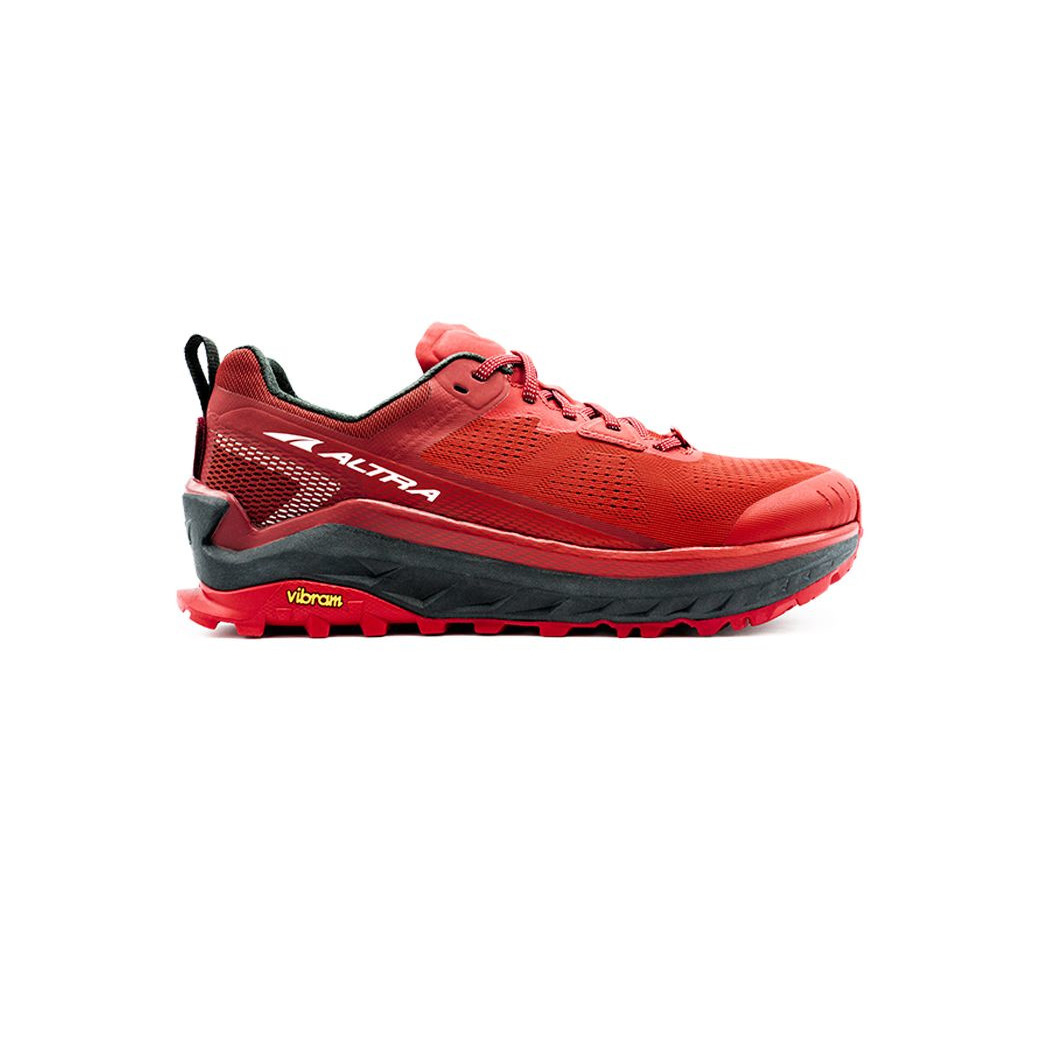 Altra Trailrunning Schuhe Herren - Olympus 4 - Rot 924OIEXLH